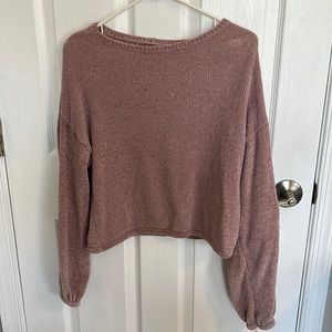 American eagle chenille sweater
